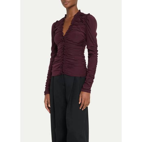 NEW A.L.C. beckett top in purple - Picture 2 of 5